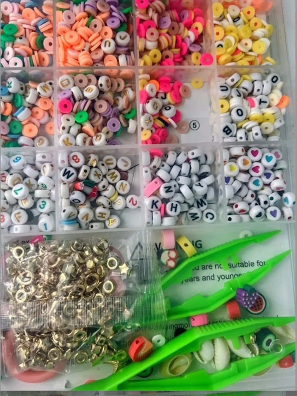 Redtwo Clay Beads Bracelet Making Kit, Flat 24 Different